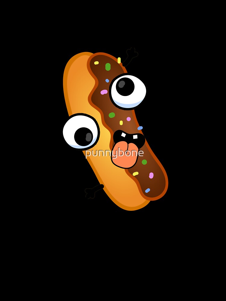 Freak-clair Funny Eclair Pun by punnybone