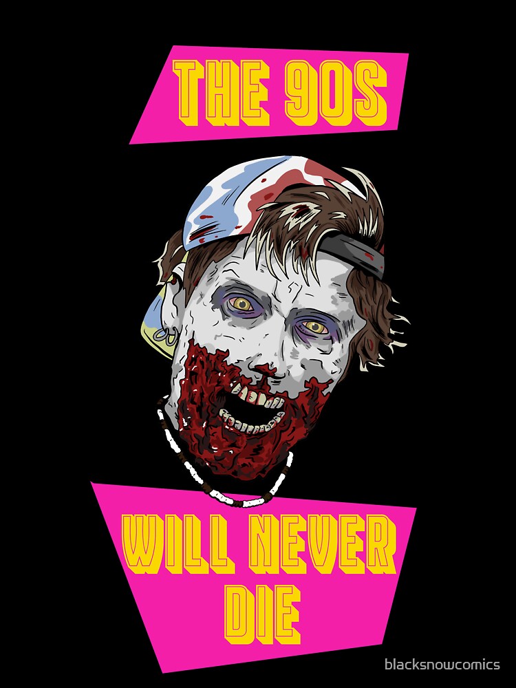 90s Zombie by blacksnowcomics