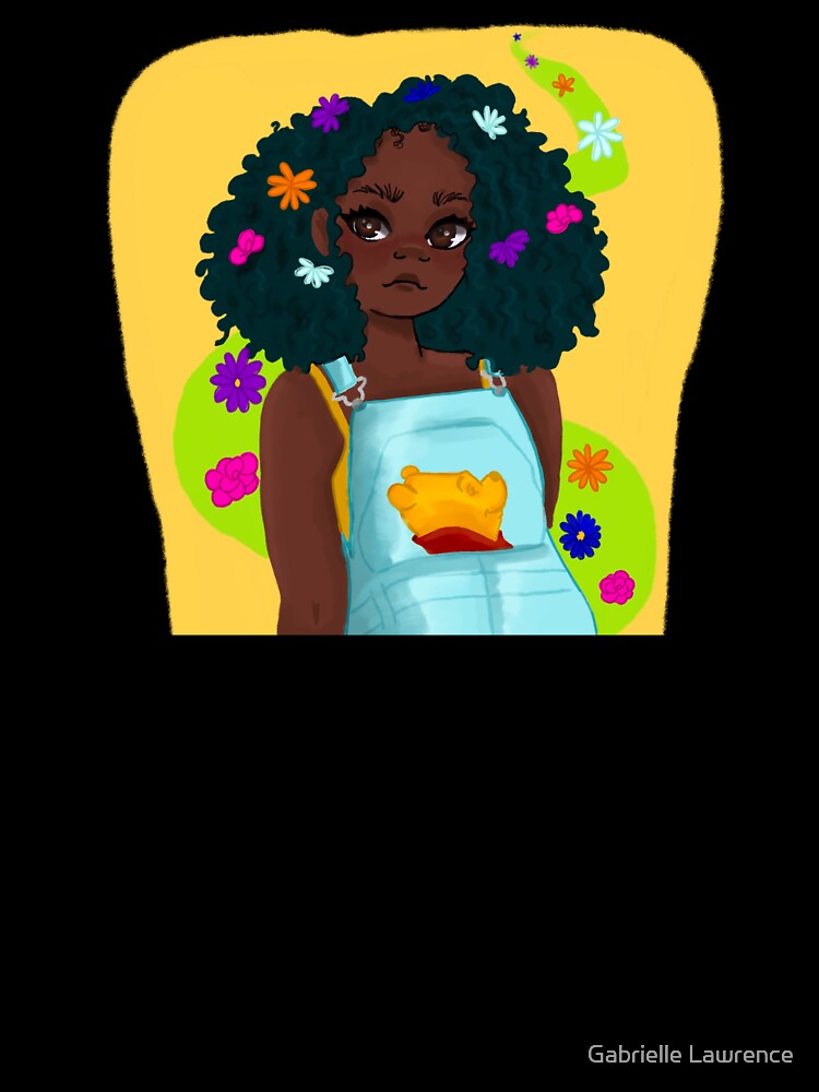 Cute Melanin Cartoon by Gabrielle Lawrence