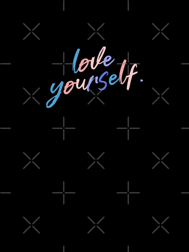 Love Yourself | Simple Colorful Quote by InnaPo ⭐⭐⭐⭐⭐
