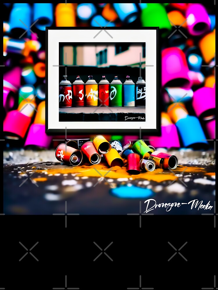 Urban graffiti street art by Drone-tees
