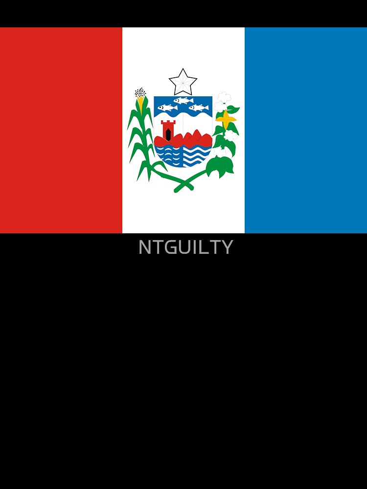 State of Alagoas Flag - Brazil Waters & Turquoise Coast Pride by NTGUILTY