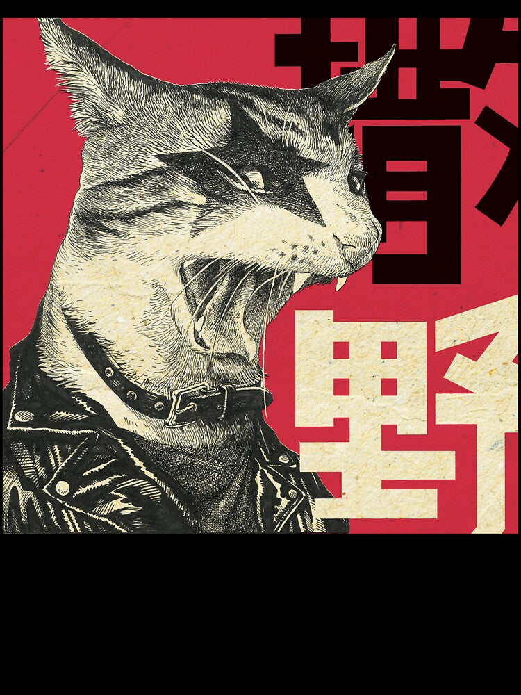 cat rocks! by Lexthellamasart