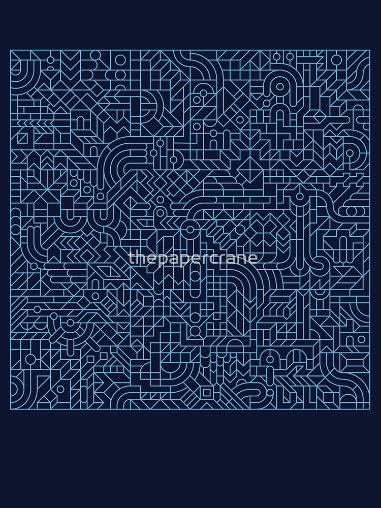 One Colour Chaos by thepapercrane