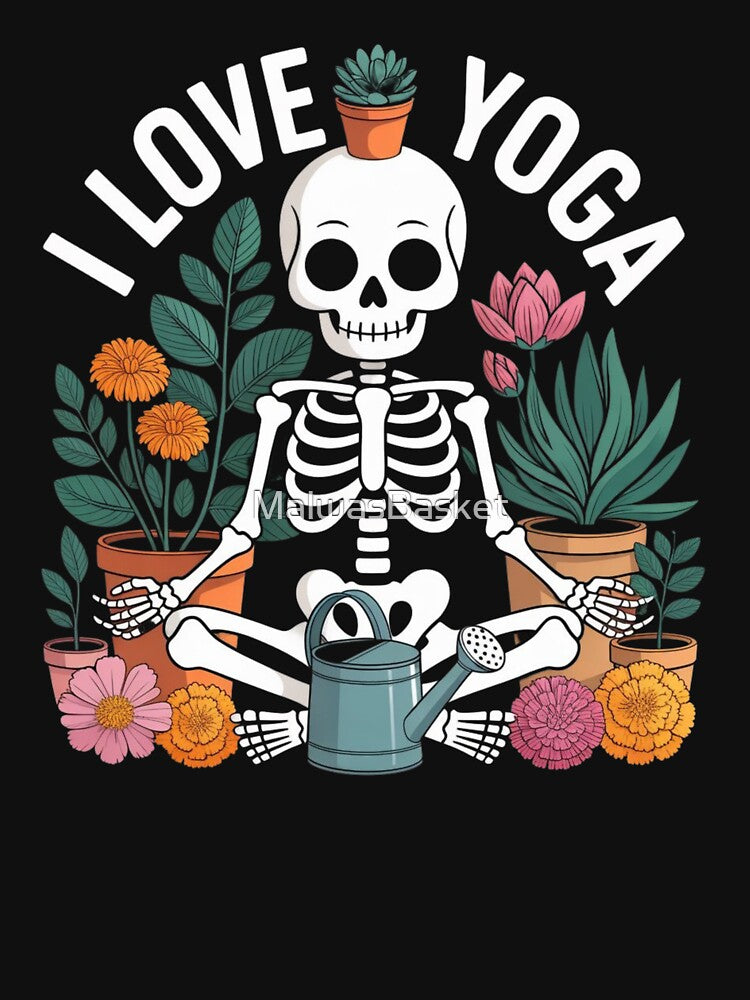 I Love Yoga How Often Should Beginners do Yoga Benefits of Yoga For Mental Health Gifts T-shirt by MalwasBasket
