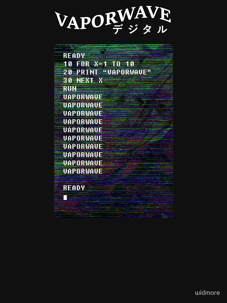 Vaporwave BASIC Code by widmore