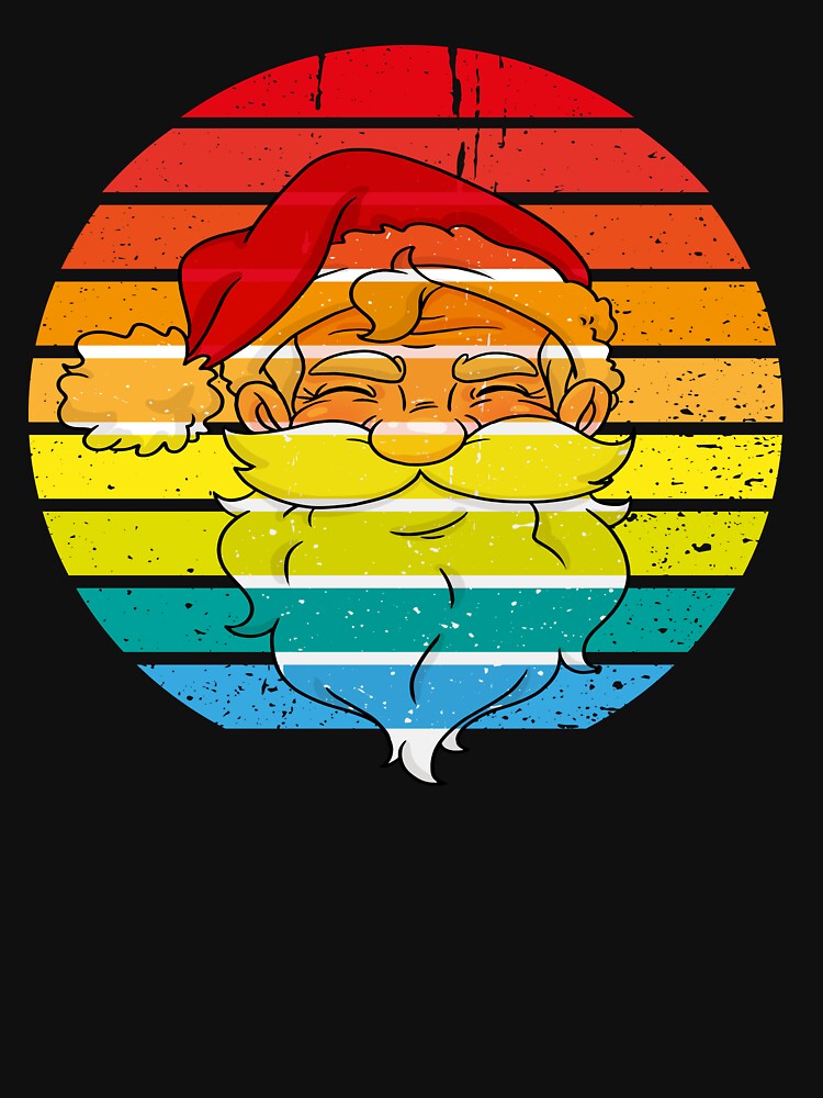Retro Vintage Santa Claus SHIRT by Prince-desart
