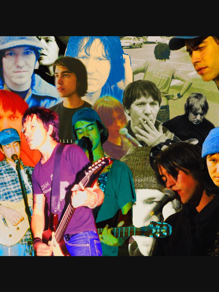 Alex G Elliott Smith Collage Premium T-Shirt by boldatrobecp