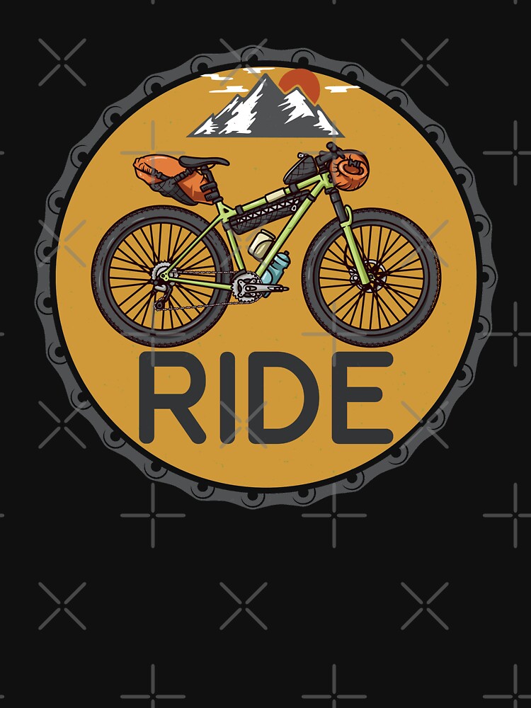 Mountain Bike MTB T Shirt - TRAIL Mountain Bike by IyadBro