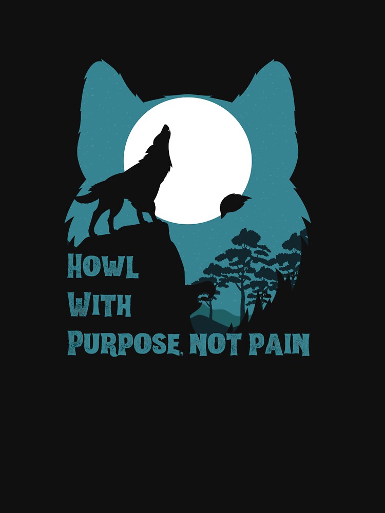 Wolf howling by urbanglitchh