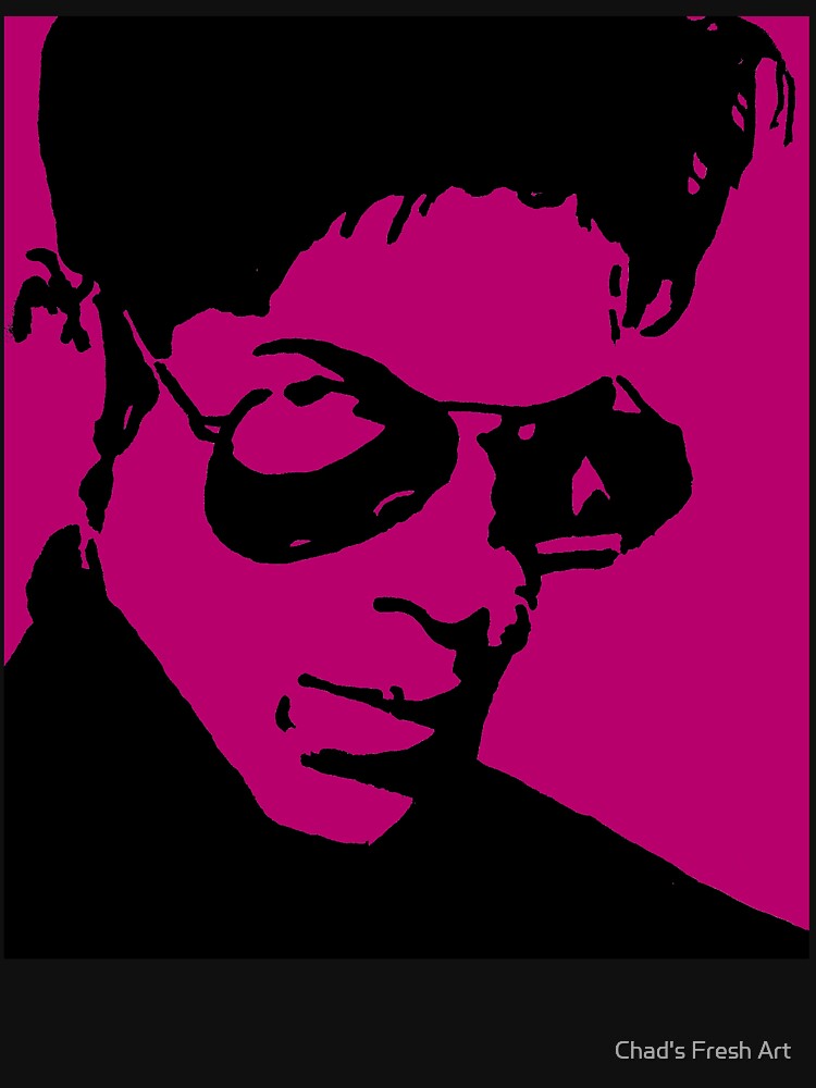 Raspberry Beret by Chad's Fresh Art