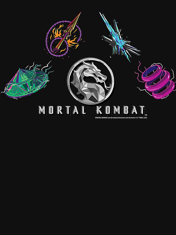 Kombat Icons Premium T-Shirt by darlenevincent