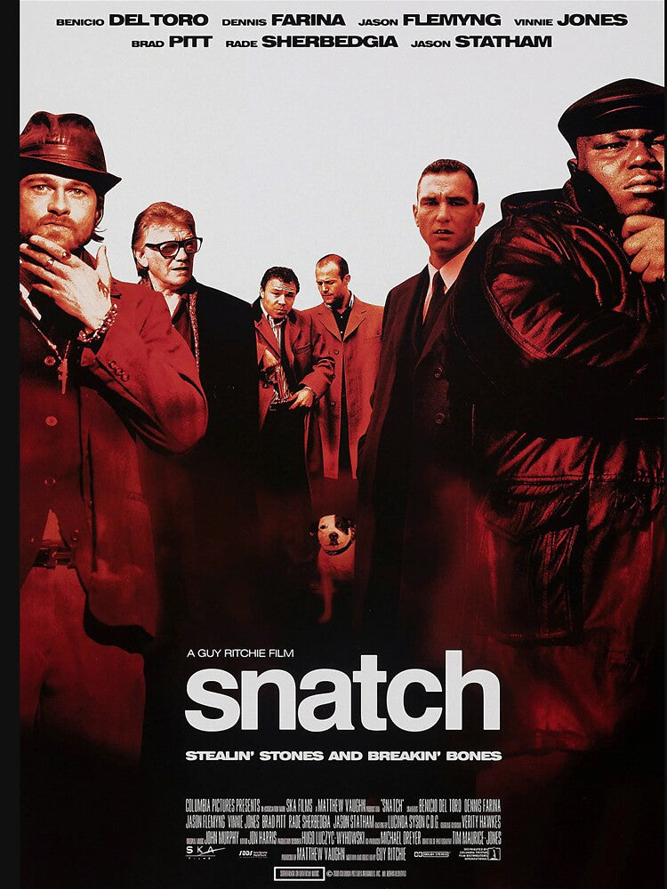 Snatch Movie Poster - Classic 00's Vintage by langstonc