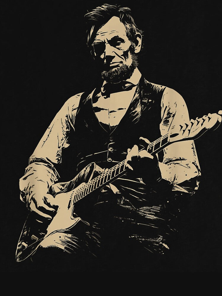 Vintage President Guitar Americana Classic T-Shirt by Lilbahlil