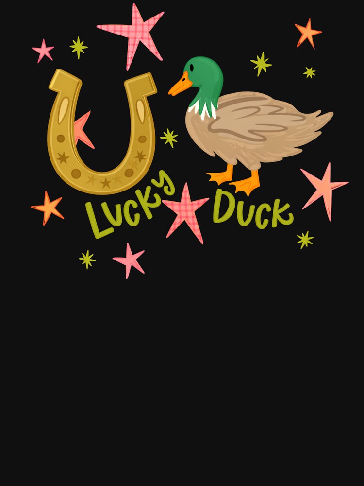 Preppy Lucky Duck by krystalRomanart