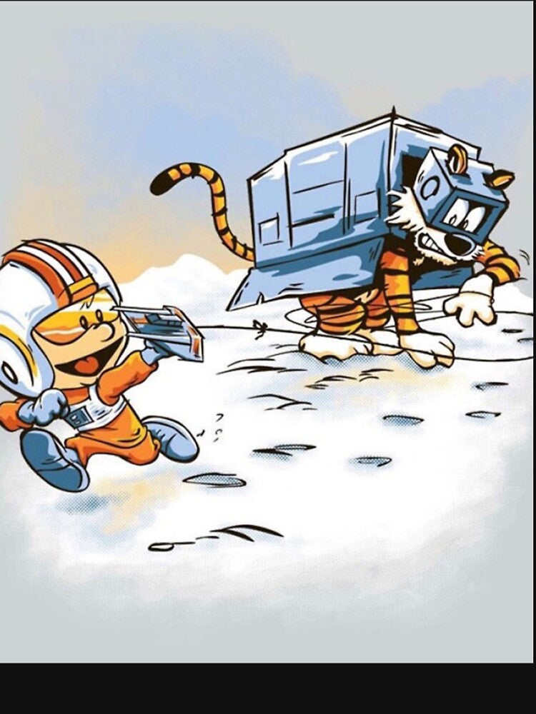 calvin space Premium T-Shirt by MelanieVanCura