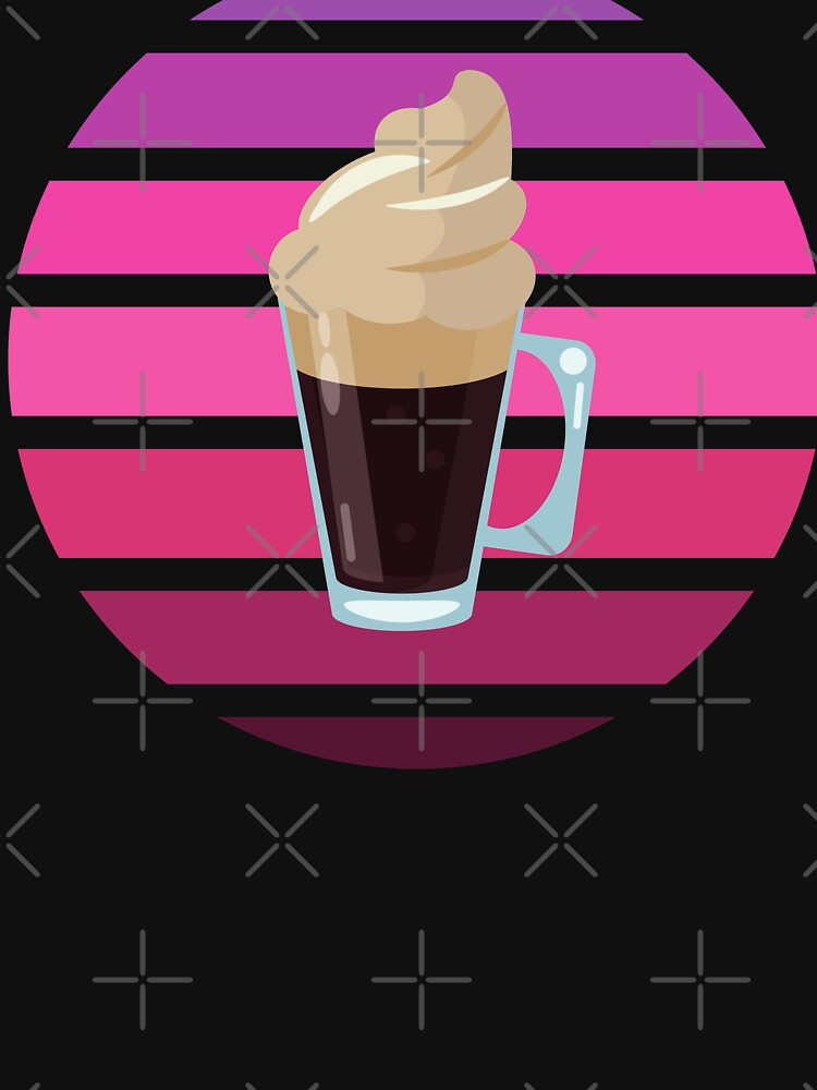 Coffee Vintage Retro Sunset by crazycoffeefan