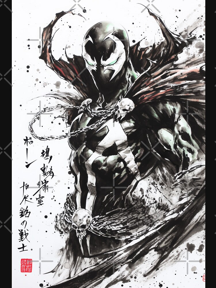 Spawn Sumi-e by AnimeArsenalPrints
