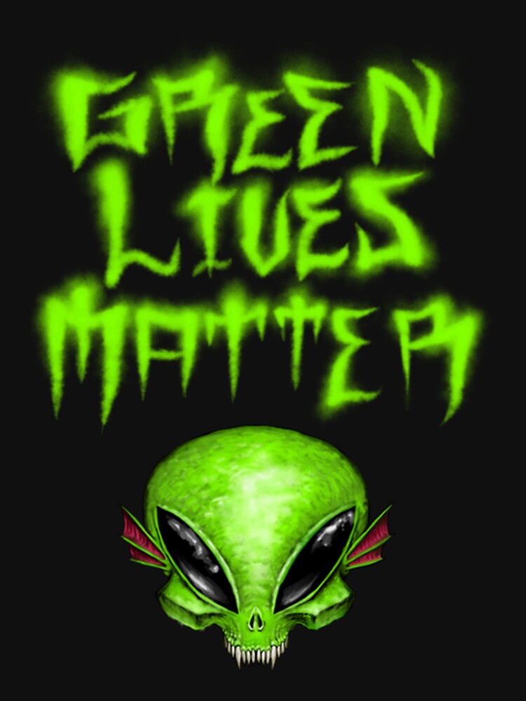 GREEN LIVES MATTER Premium T-Shirt by LukaPasschiers