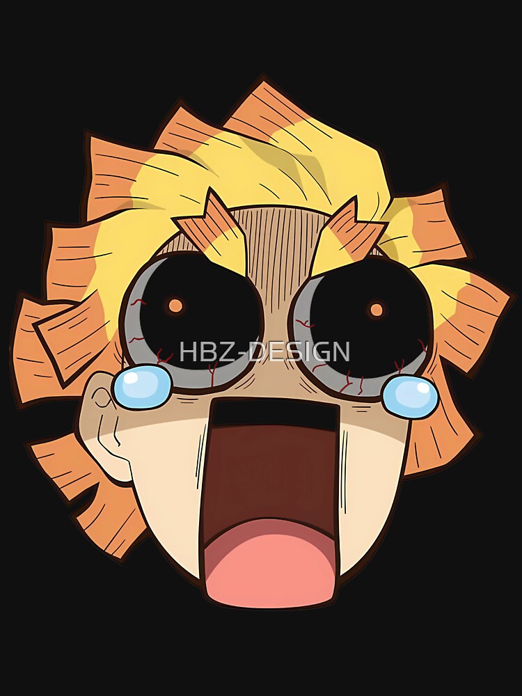 Zenitsu Agatsuma Screaming by HBZ-DESIGN