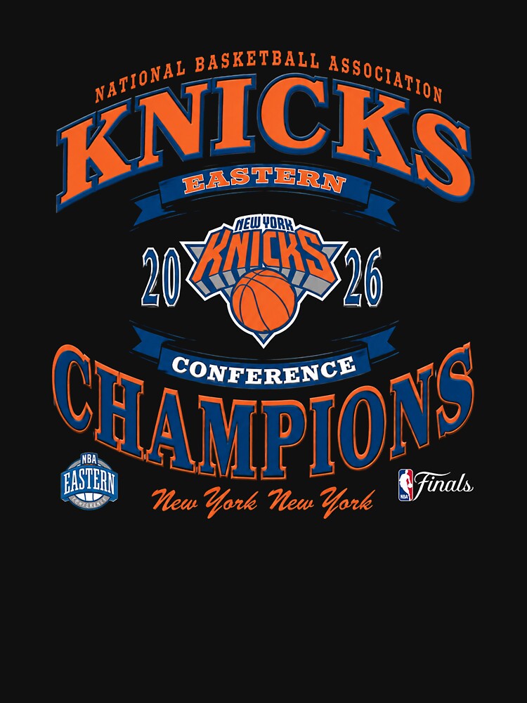 Knicks 26 Eastern Conference Finals Champions Black Franklin by PinkiesArts