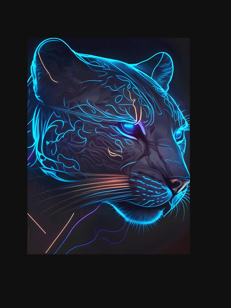 Cool Neon Panther Premium Scoop 1 by MarinaCol5