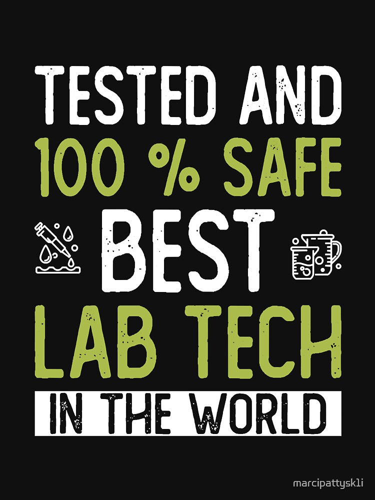 Best Lab Tech In The World - Womens Lab Tech Long Sleeve by marcipattysk1i