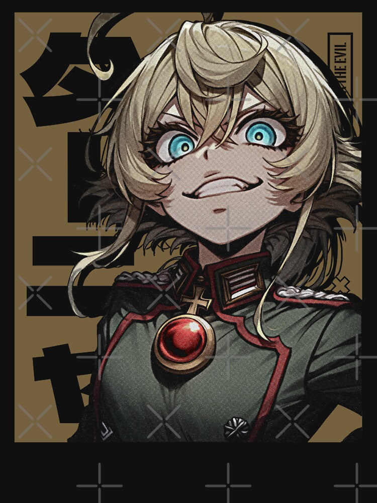 Tanya Degurechaff The Saga Of Tanya The Evil by MadShroomPrints
