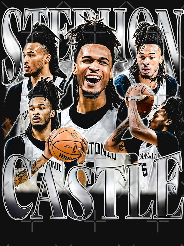 Stephon Castle Basketball , San Antonio Basketball by StickyWycky