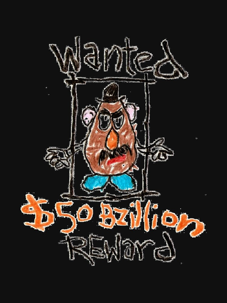 wanted - Mr Potato reward by BRODYSMITHS