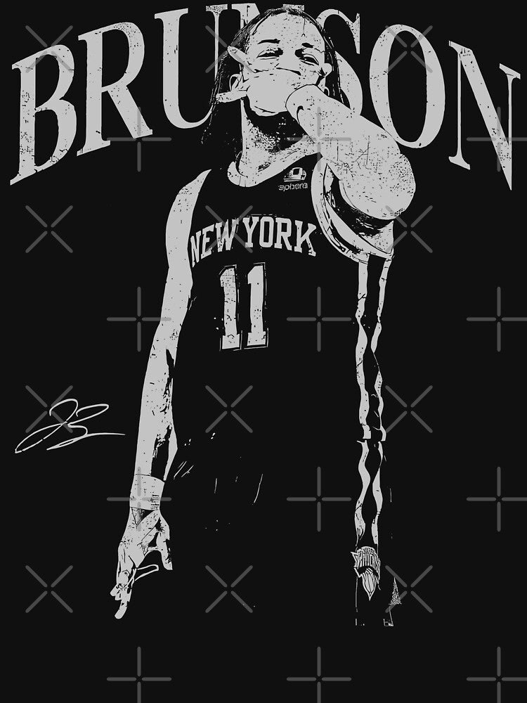 Jalen Brunson Vintage by collinswired