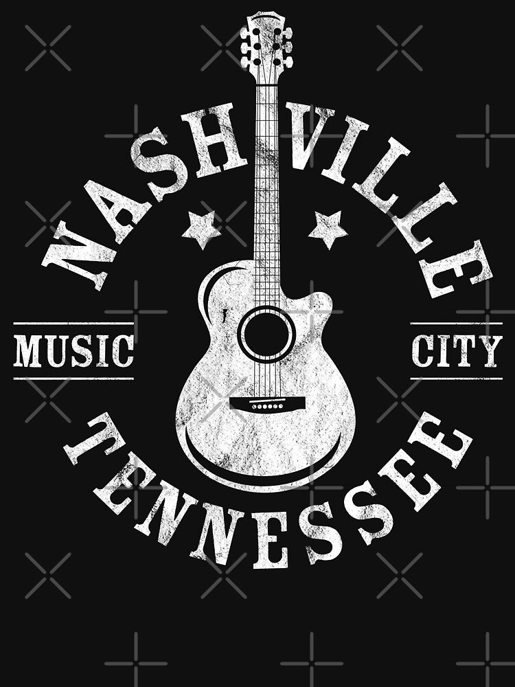 Nashville, Tennessee - Music City by PaulSDesign