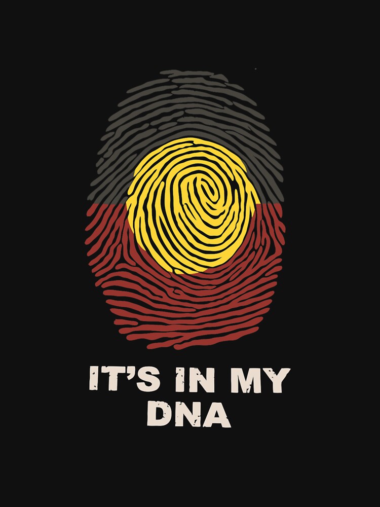 Aboriginal Basic DNA Essential T-Shirt by LeoOsterloher