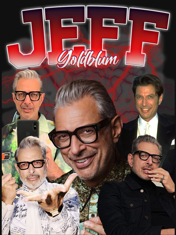 Jeff Goldblum Retro Style by deluluhaze