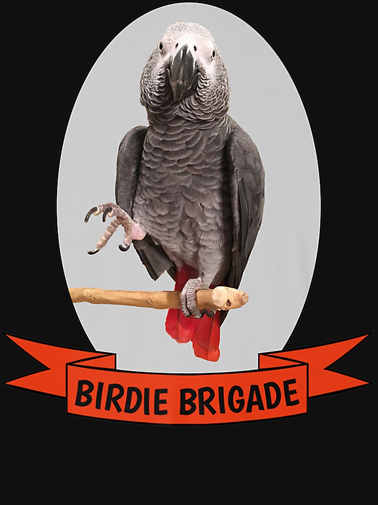 Birdie Brigade African Grey Parrot Premium by llanetdctrib