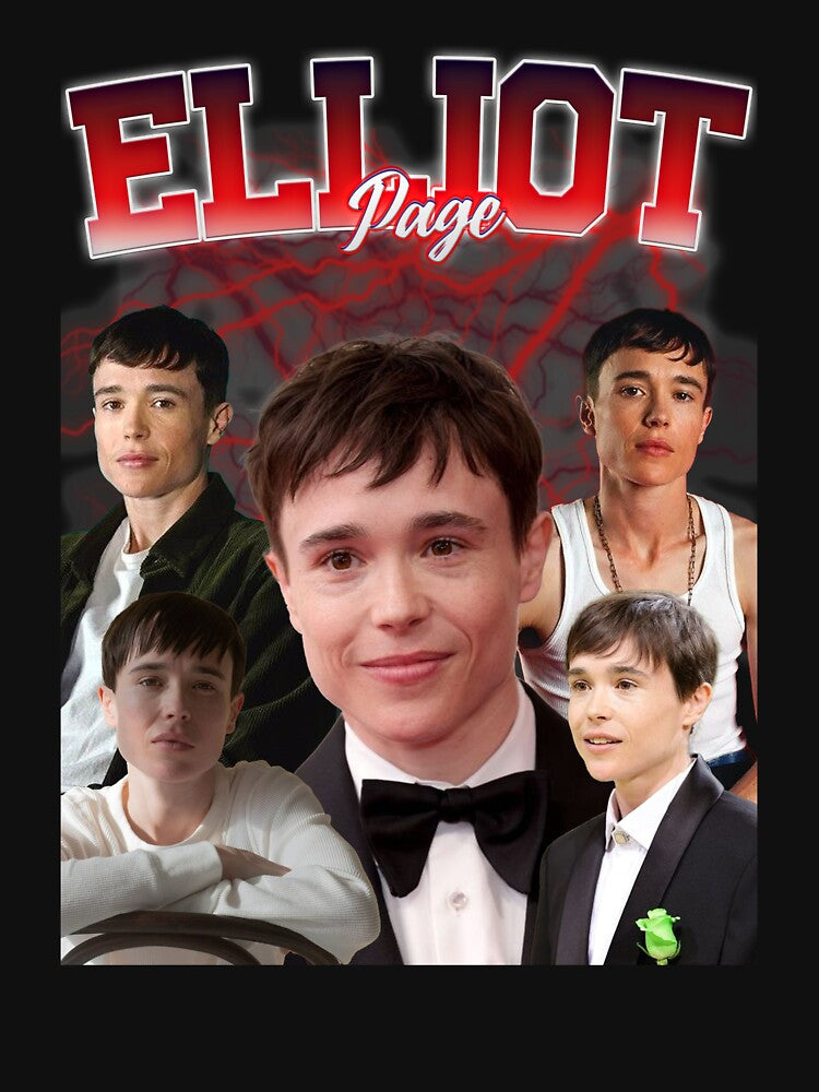 Elliot Page Retro Style by deluluhaze