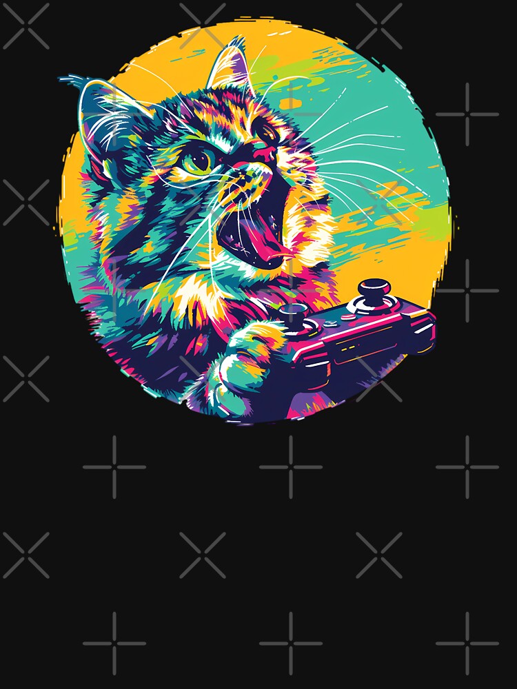 Cats and Gaming by PeelZinc