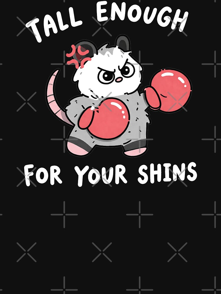 Tall Enough For Your Shins, Funny Possum Meme 2 by Vonravenn