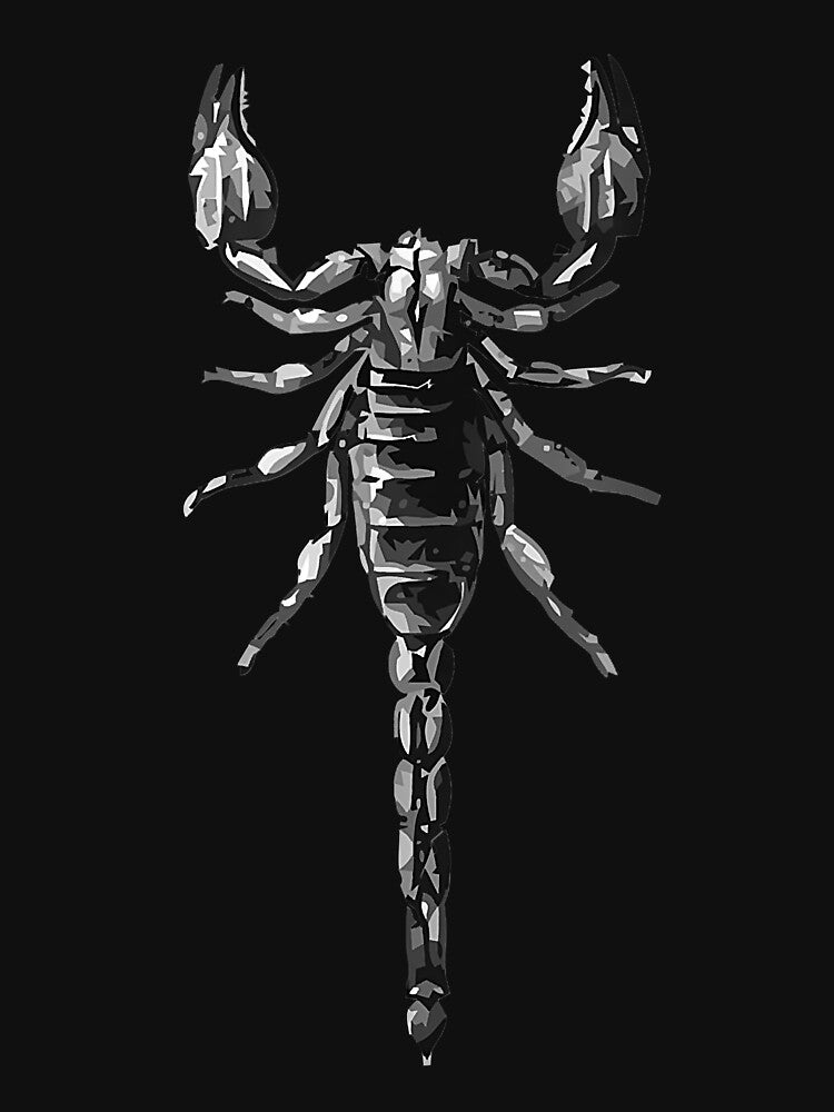 Scorpion Pet Art Premium T-Shirt by DaleHempfling56