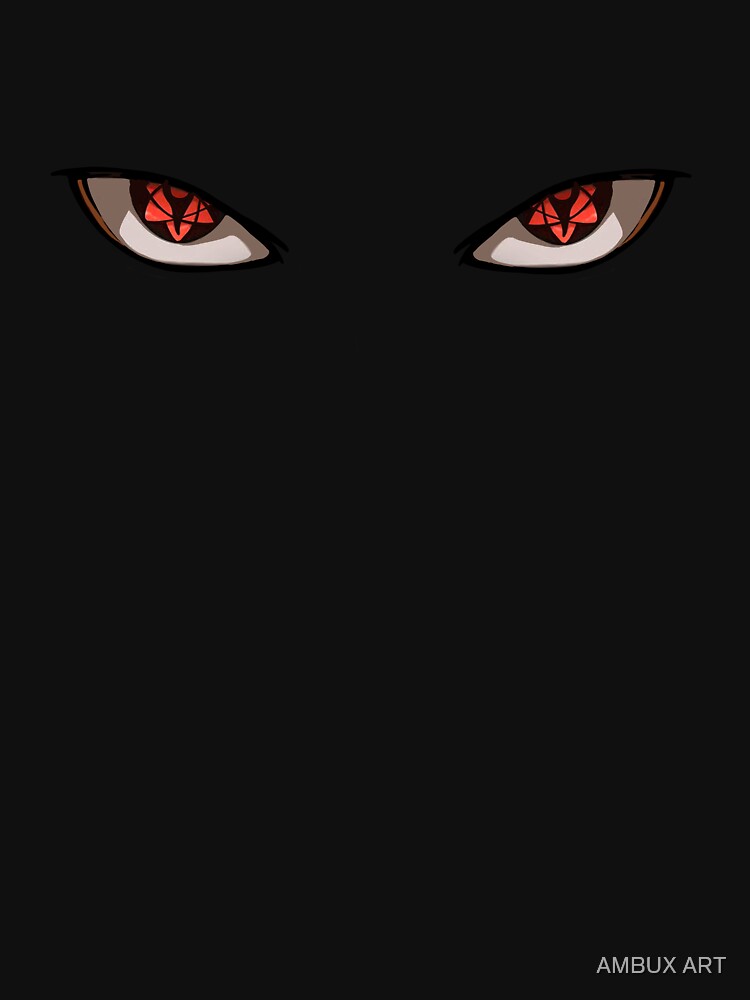 Red Eyes Tomoe - ninja by AMBUX ART