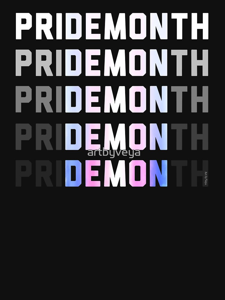 PriDEMONth trans by Art by Veya