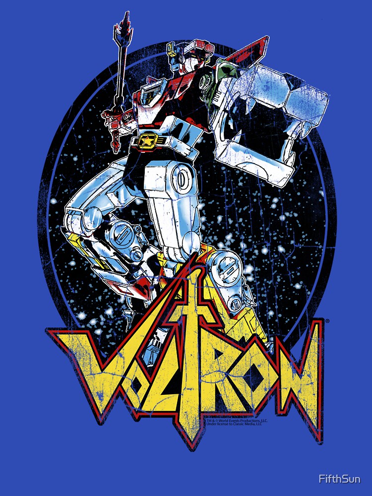 Voltron: Legendary Defender Retro Biting Lion by FifthSun