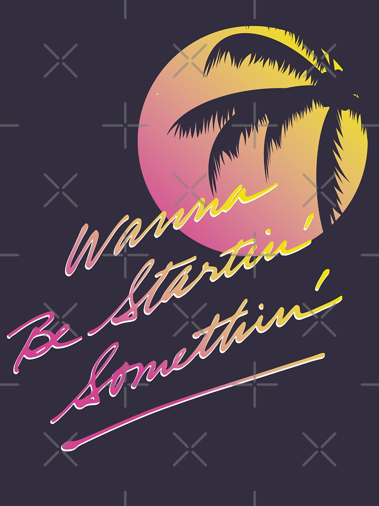 Wanna Be Startin' Somethin' (tropical plam) by SWG Mixes & Merchandise