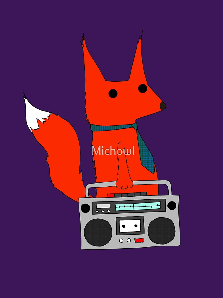 music fox by Michowl