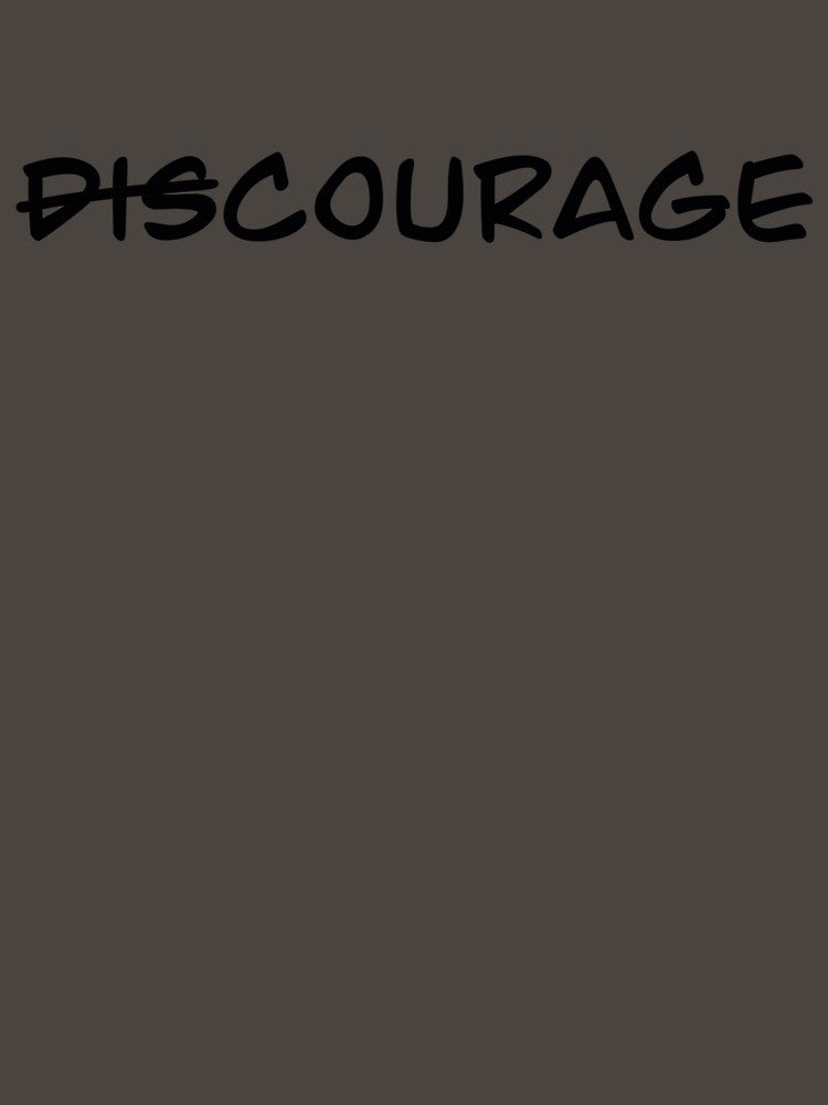 Courage not discourage by 4everAmberShop