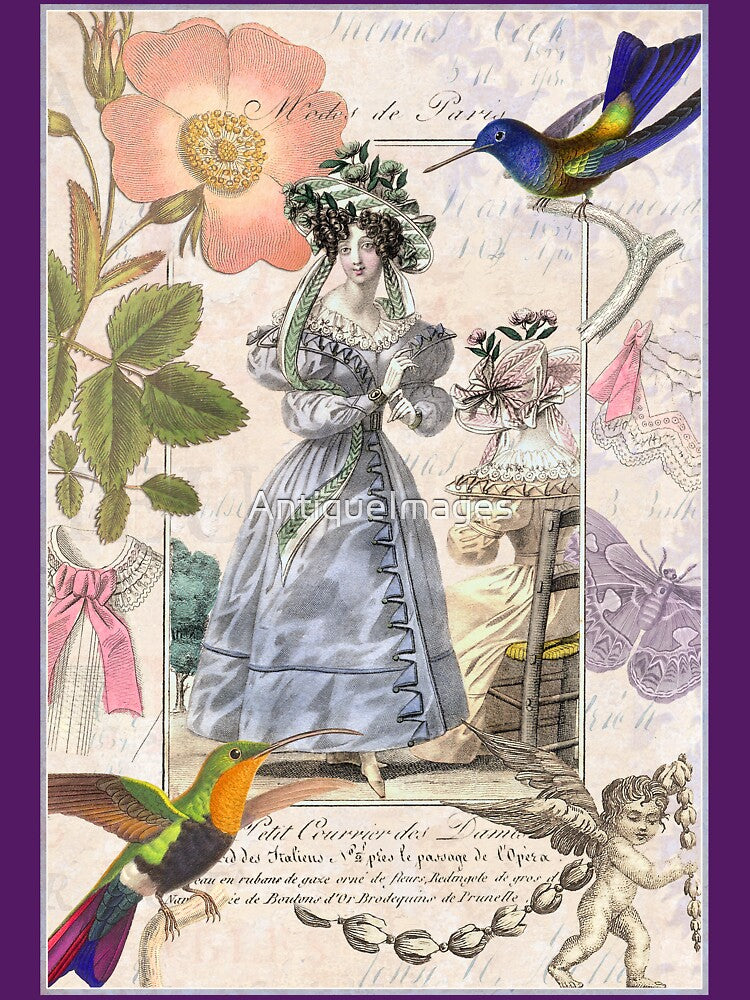 Vintage Paris Fashion Collage by AntiqueImages