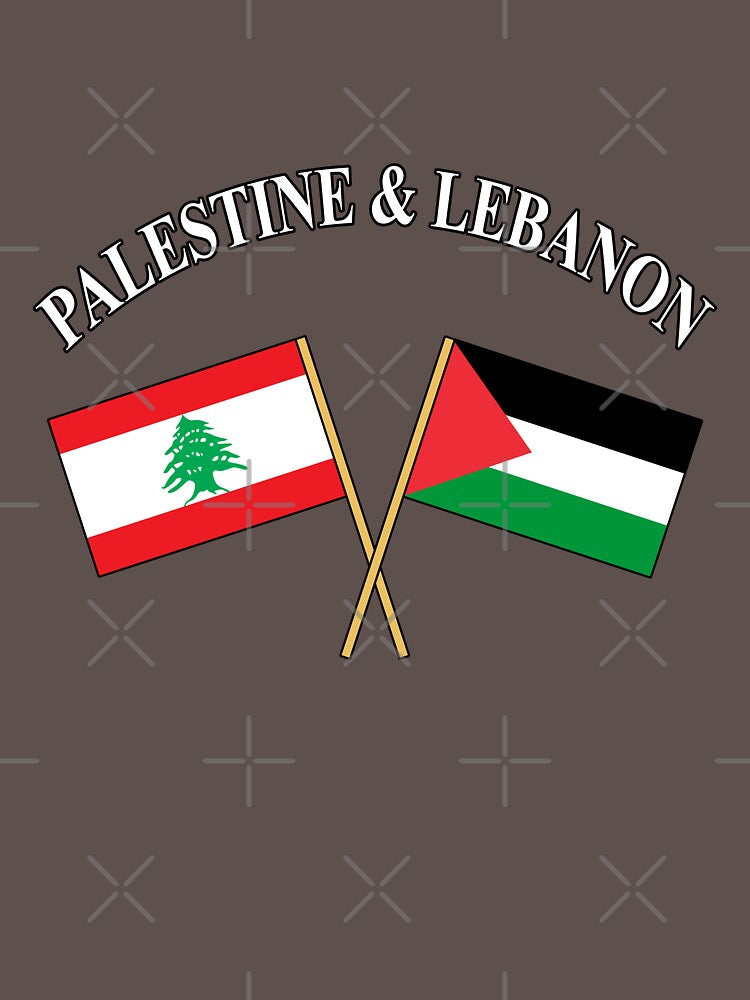 Palestine & Lebanon flags by Mo5tar