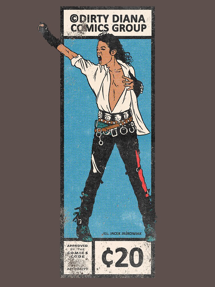 Dirty Diana '88 Corner Box Comics by JJaskowiakArt