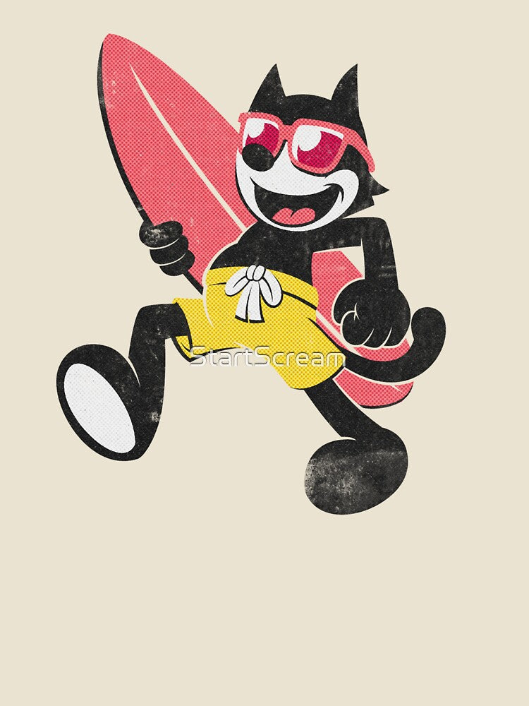 Felix the cat surfing by StartScream