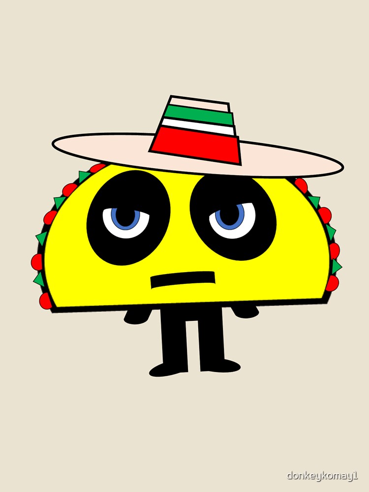 Sad taco by donkeykomay1